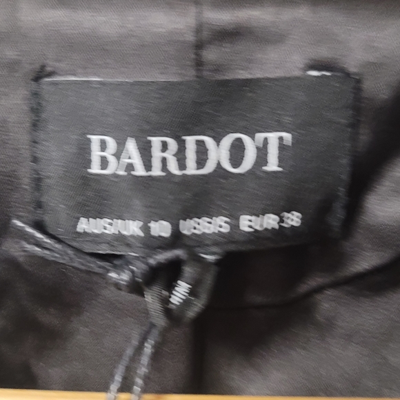 NWT Reformation Bardot Oversized Black Check Blazar SZ 6 - Picture 8 of 13